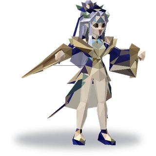 玉扇地灵舞女