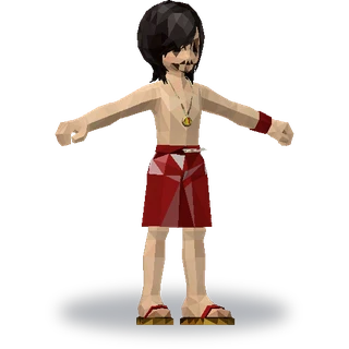 美男避暑客