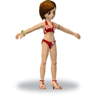 美女避暑客